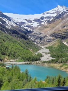 Views from the Bernina Express