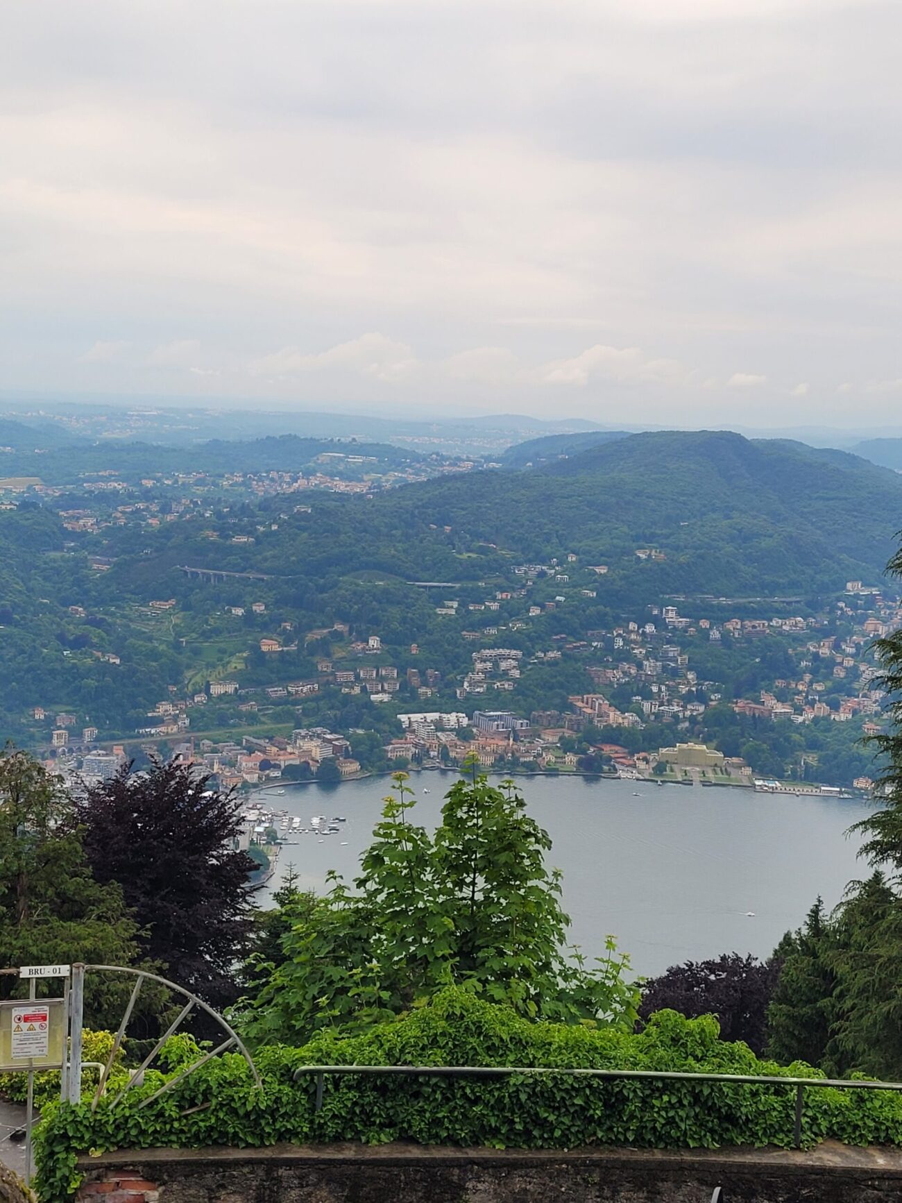 The view from Brunate