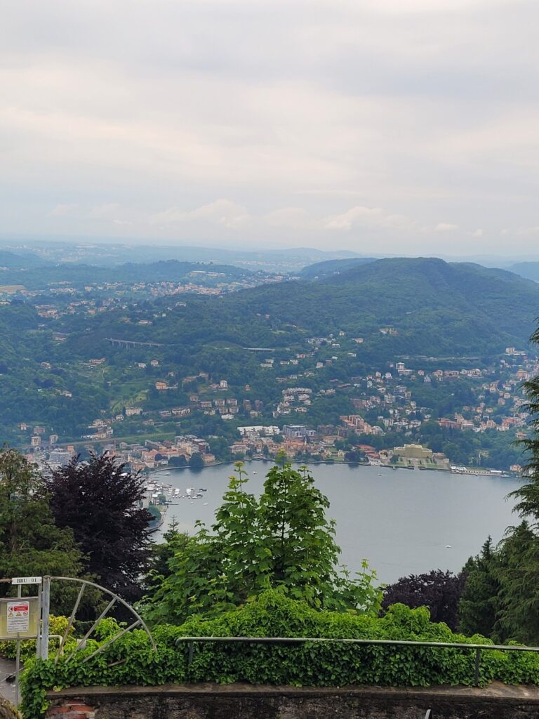 The view from Brunate