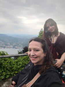 Overlooking Lake Como