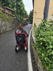 Steep roads in Brunate