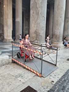 Ramp to the Pantheon Portico